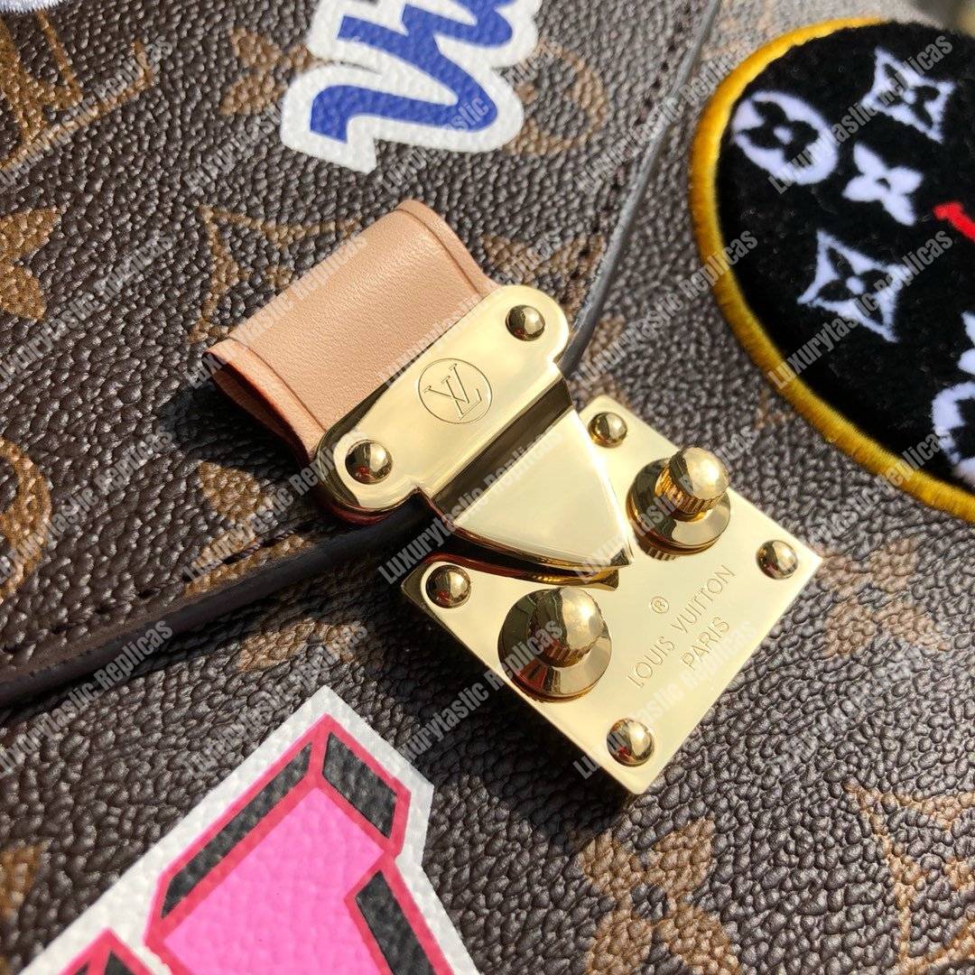 LV Pochette Metis Monogram Patches