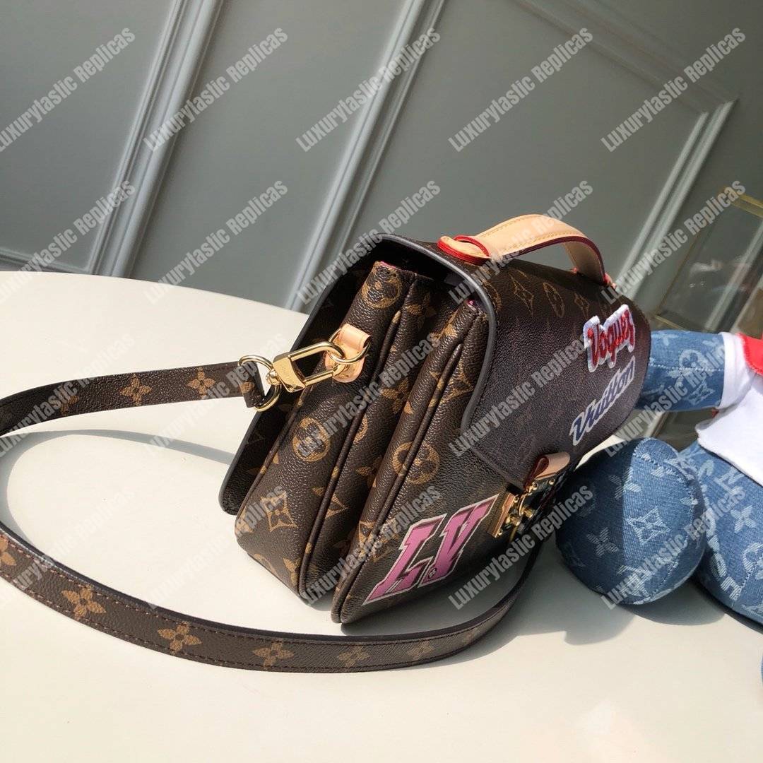 LV Pochette Metis Monogram Patches