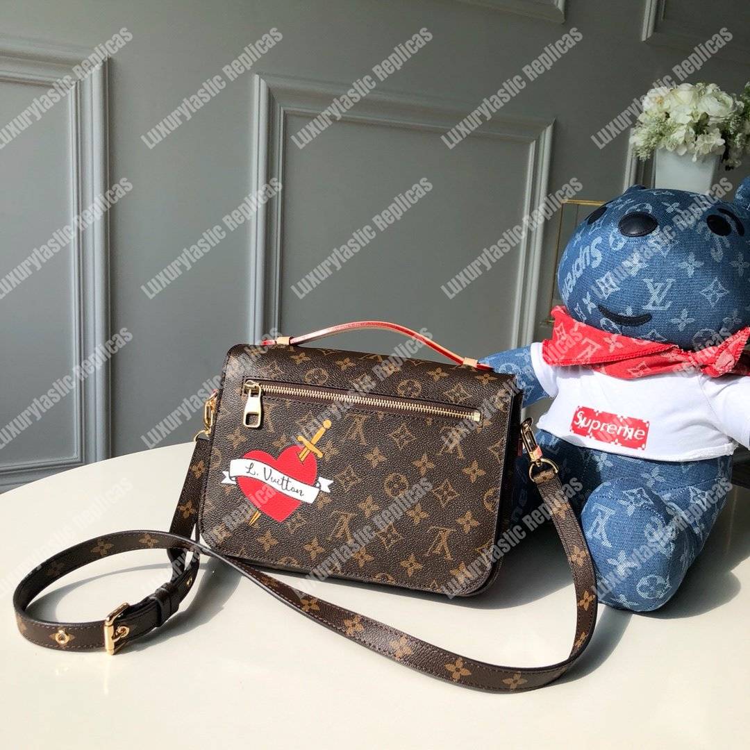 LV Pochette Metis Monogram Patches