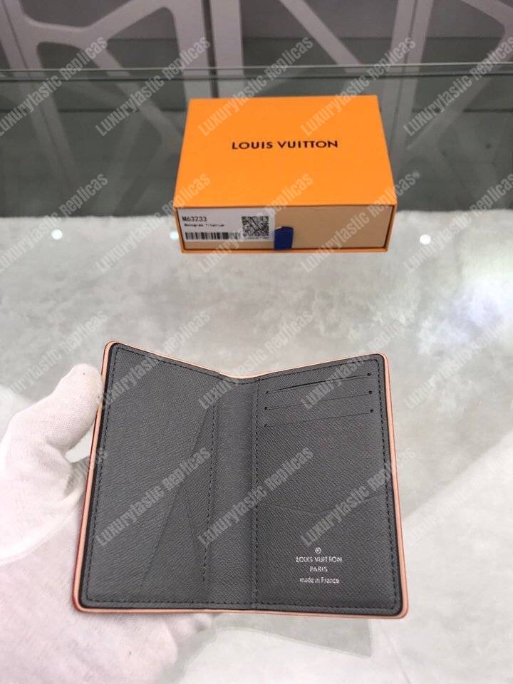 LV Pocket Organizer Monogram Titanium