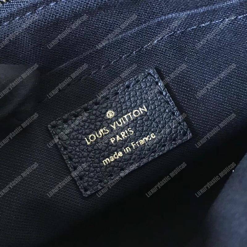 LV Pallas Clutch Bag Monogram Noir