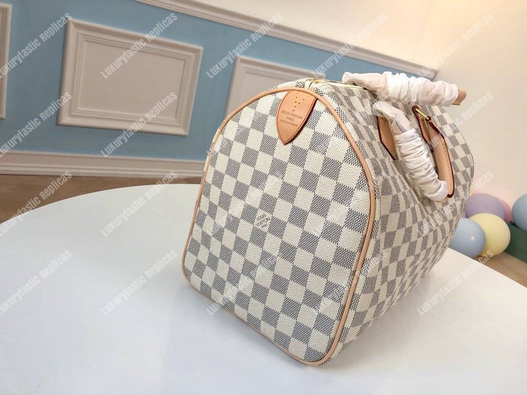 LV Speedy 35 Damier Azur