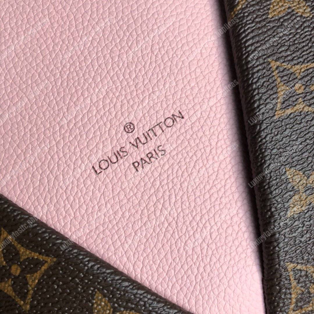 LV V Tote BB Monogram Rose Poudre