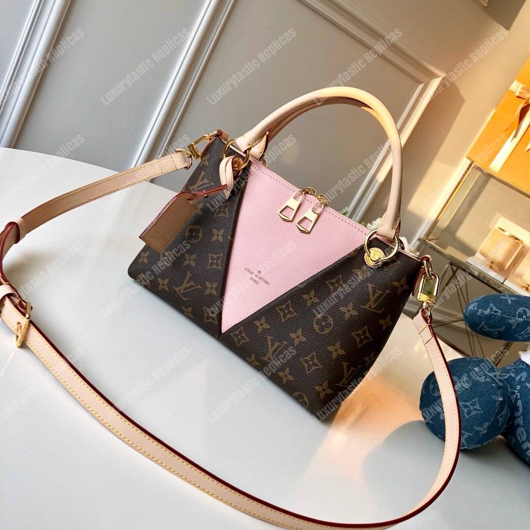 LV V Tote BB Monogram Rose Poudre