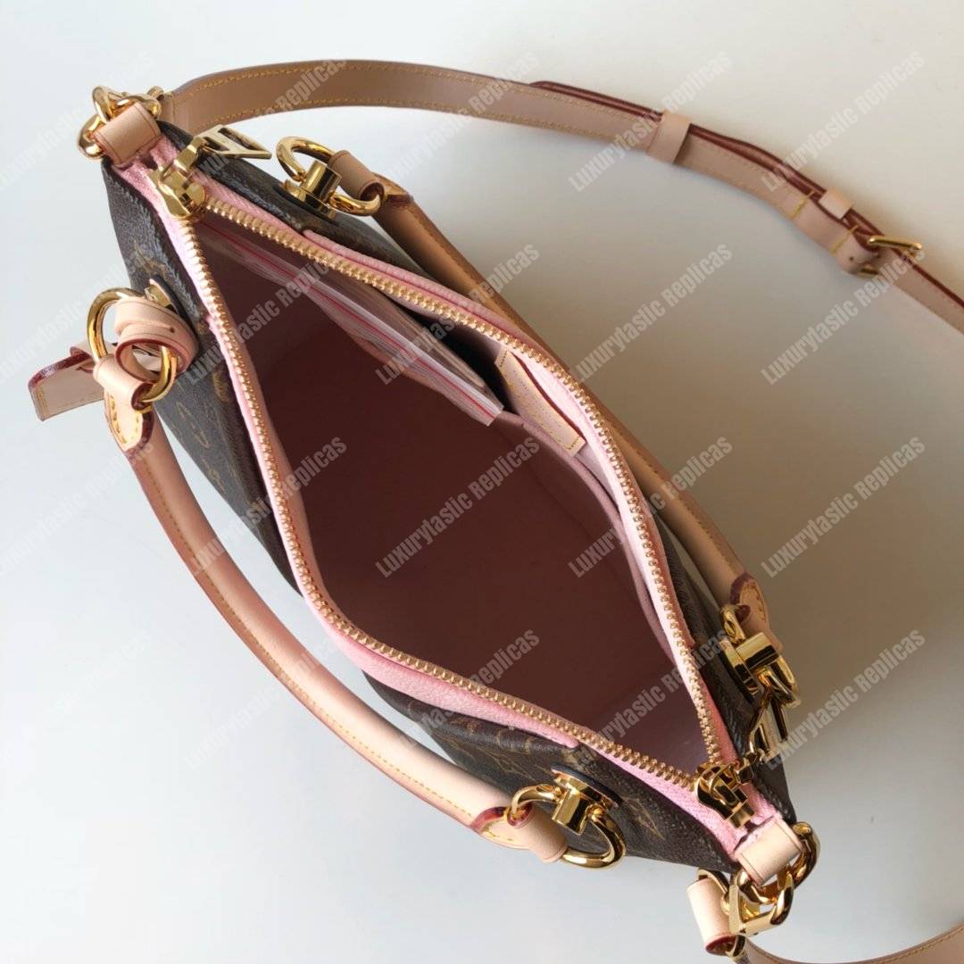 LV V Tote BB Monogram Rose Poudre