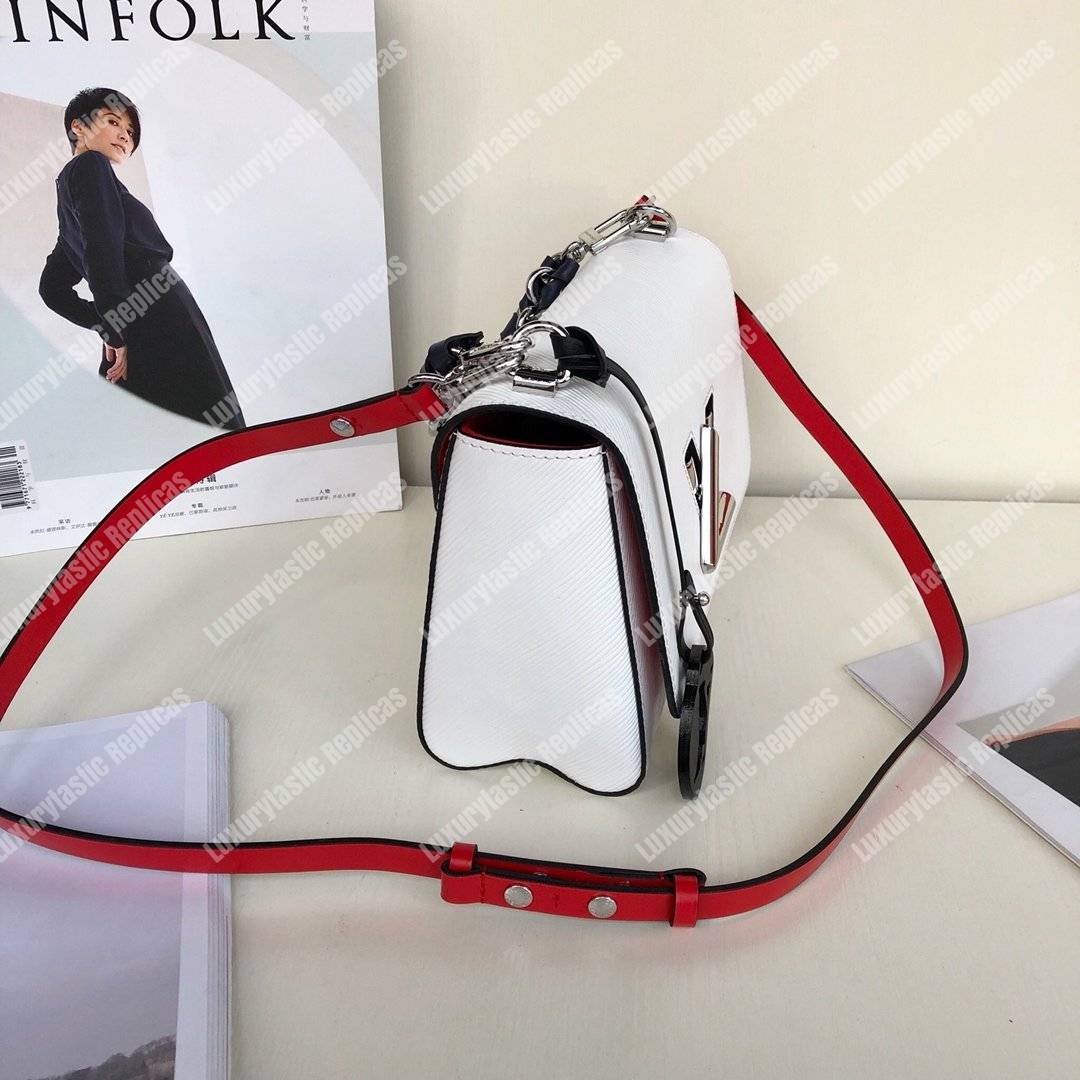 LV Twist MM Epi Leather White Winter 2018