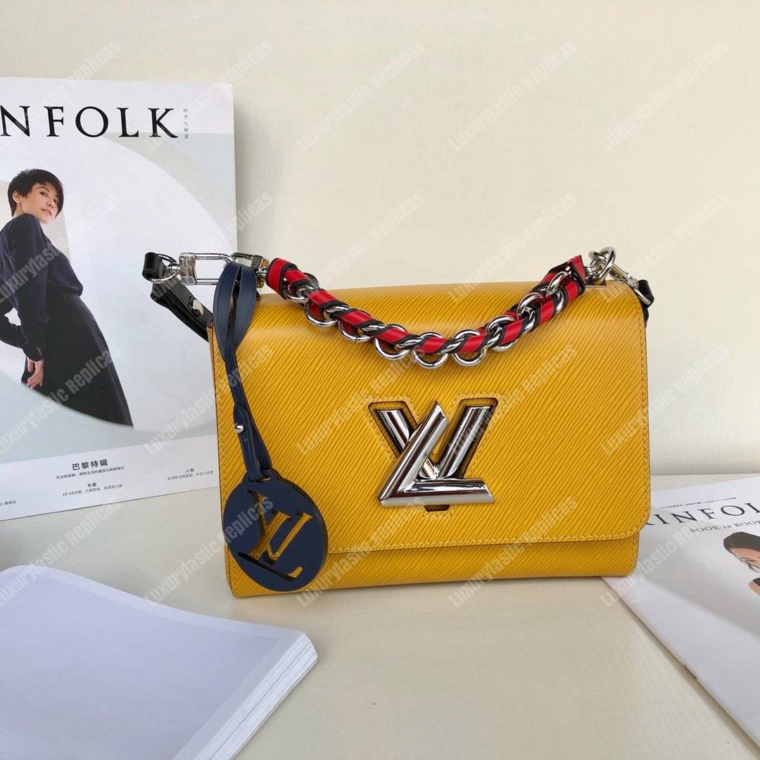LV Twist MM Epi Leather Vert Acide Winter 2018