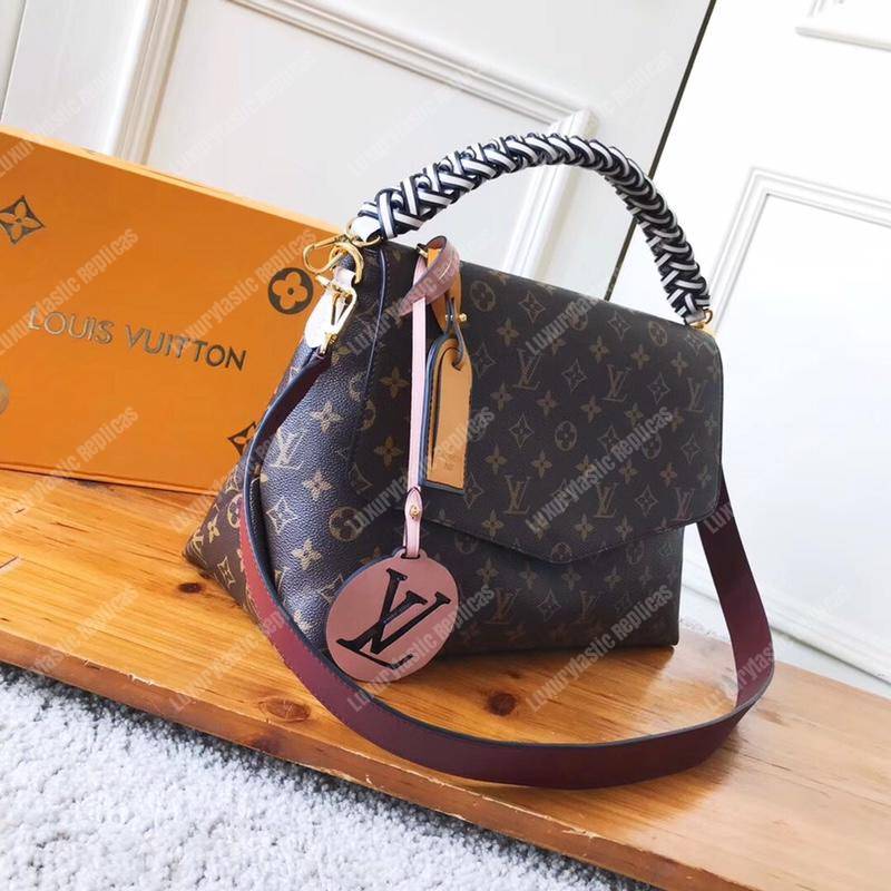 LV Beaubourg MM Monogram White