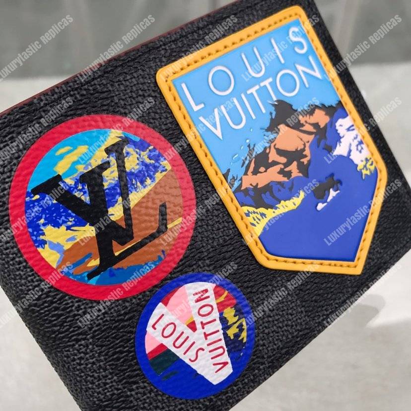 LV Winter 2018 Multiple Wallet Damier Graphite Canvas