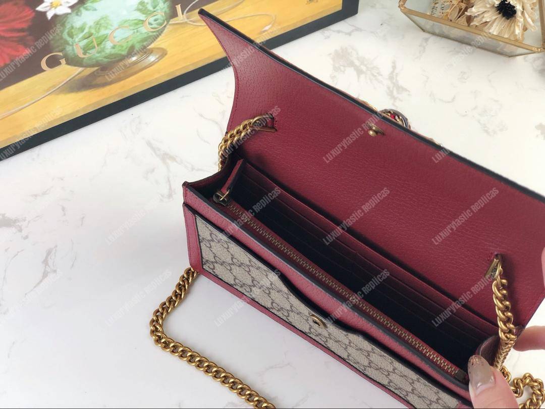 G*u*i queen margaret gg mini bag red