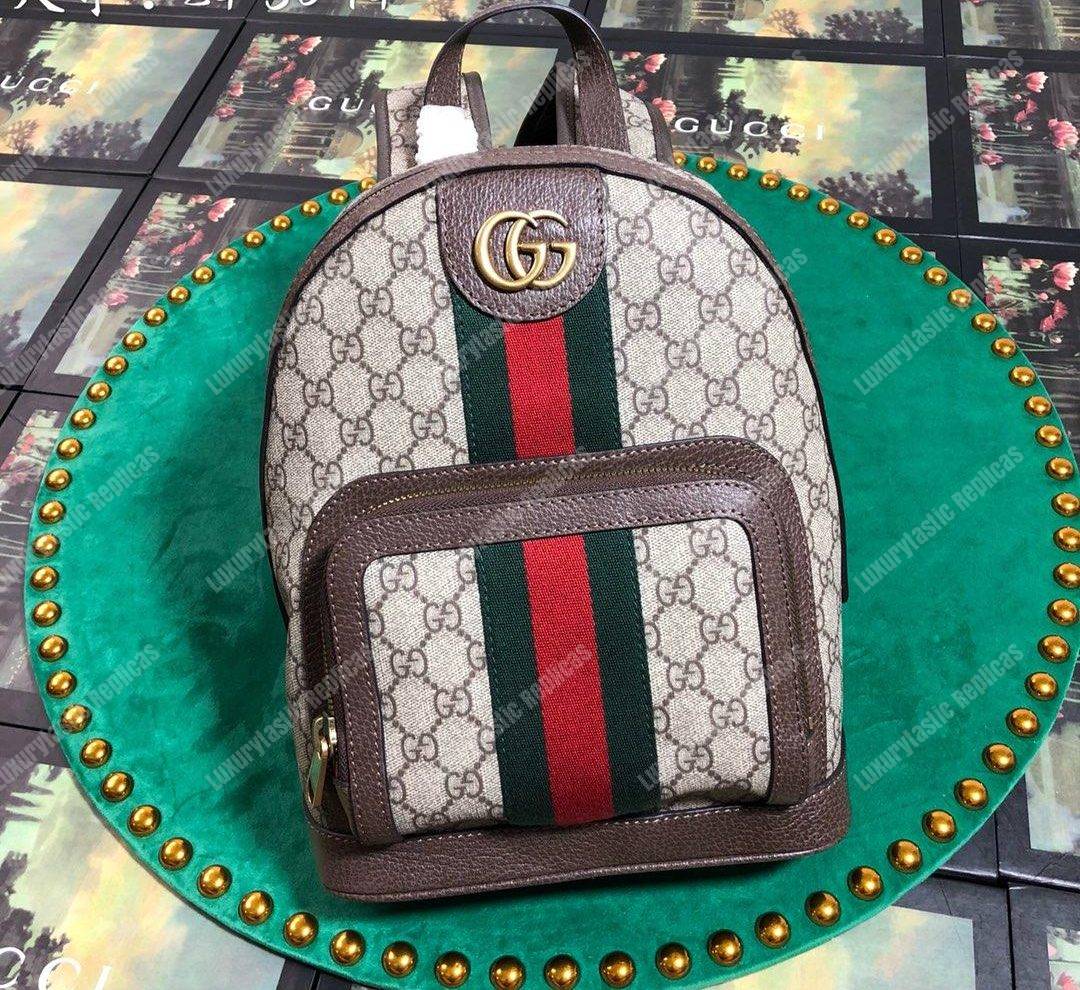 G*u*i ophidia gg small backpack beige/ebony