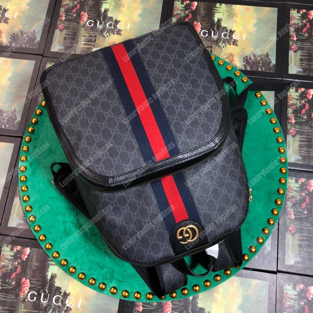 G*u*i ophidia gg medium backpack black grey