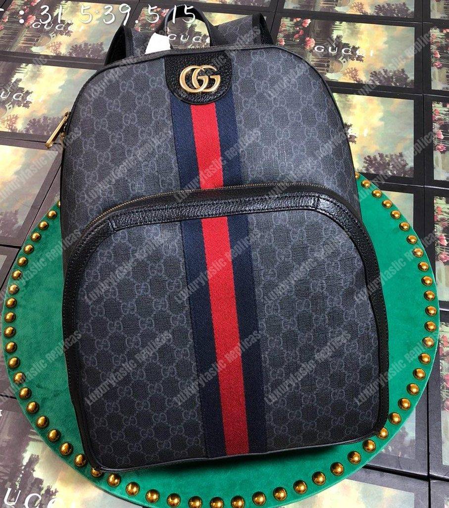 G*u*i ophidia gg medium backpack black grey