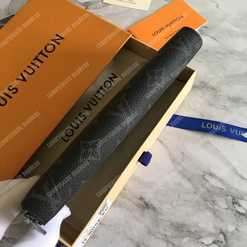 LV Zippy Wallet Monogram Eclipse