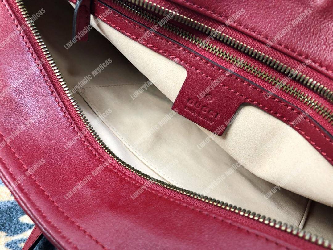 G*u*i gg marmont matelassé medium tote bag wine red pre-fall 2018