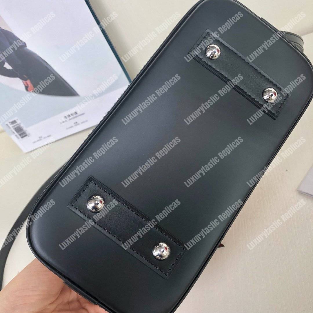 LV Alma BB Epi Leather Camel Black