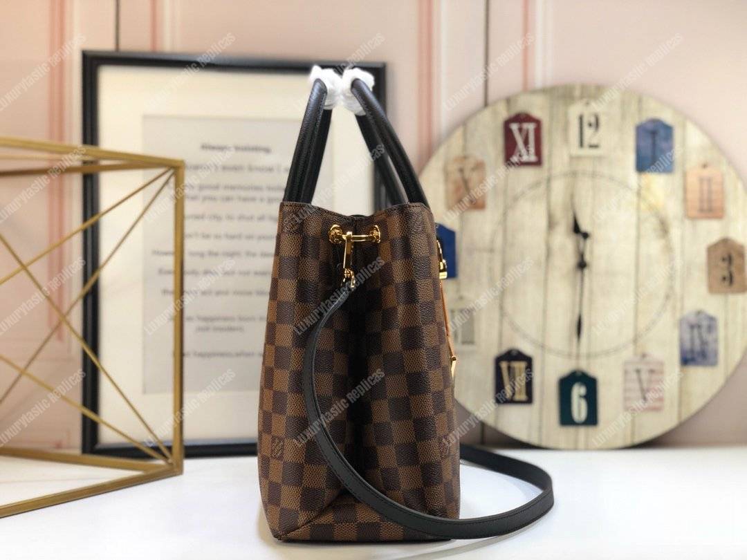 LV Riverside Damier Ebene Noir