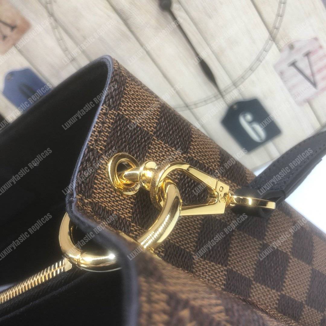 LV Riverside Damier Ebene Noir