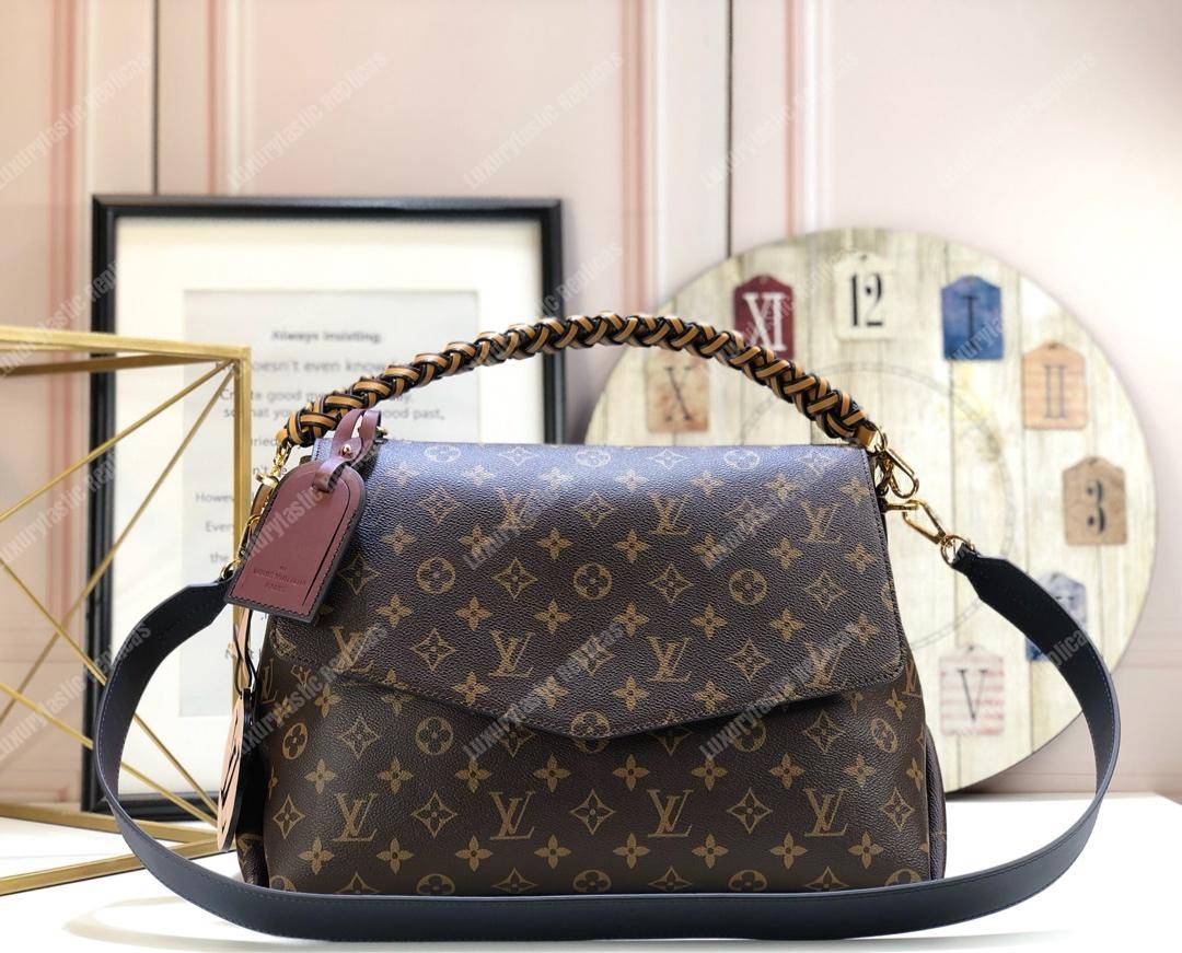 LV Beaubourg MM Monogram Safran Imperial Yellow