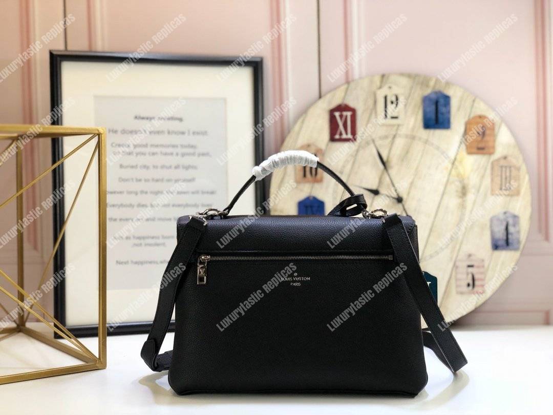 LV MyLockme Handbag Vanille Noir