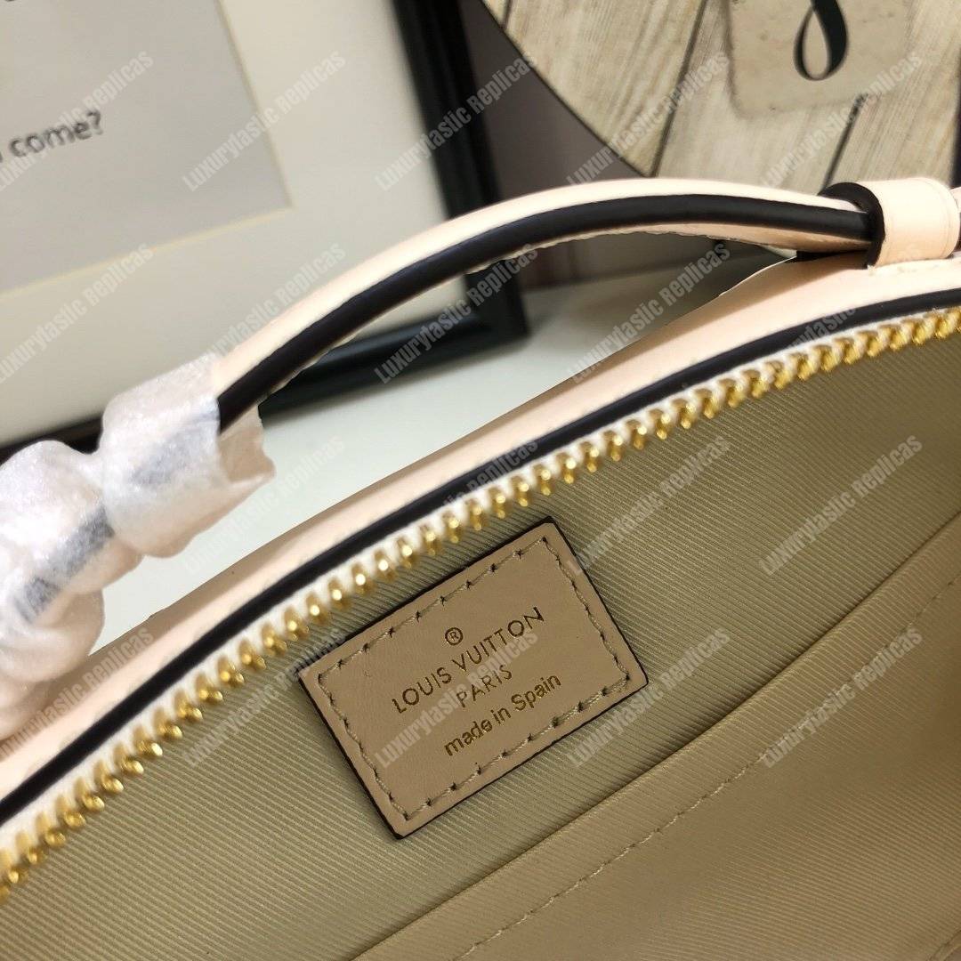 LV Saintonge Monogram Creme