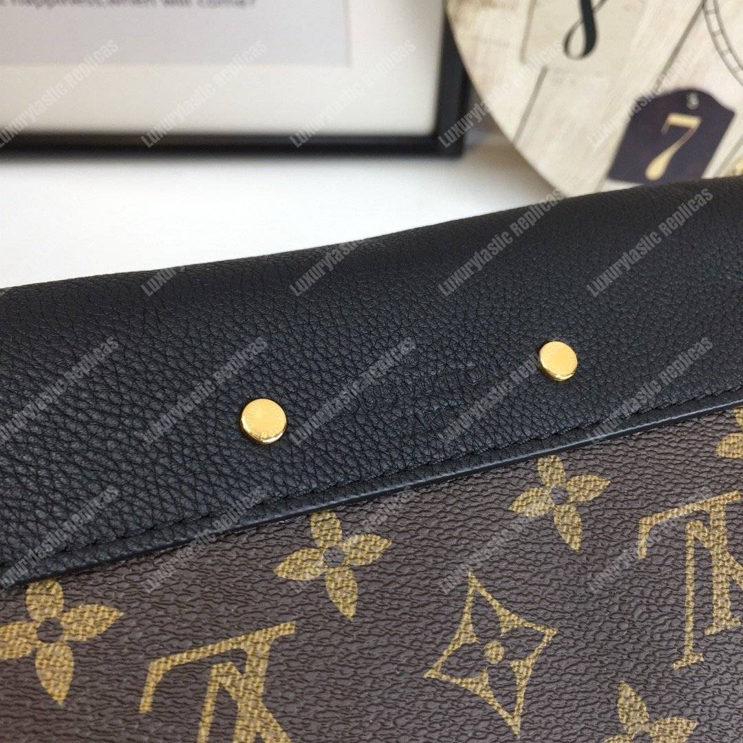 LV Pallas Chain Bag Monogram Noir