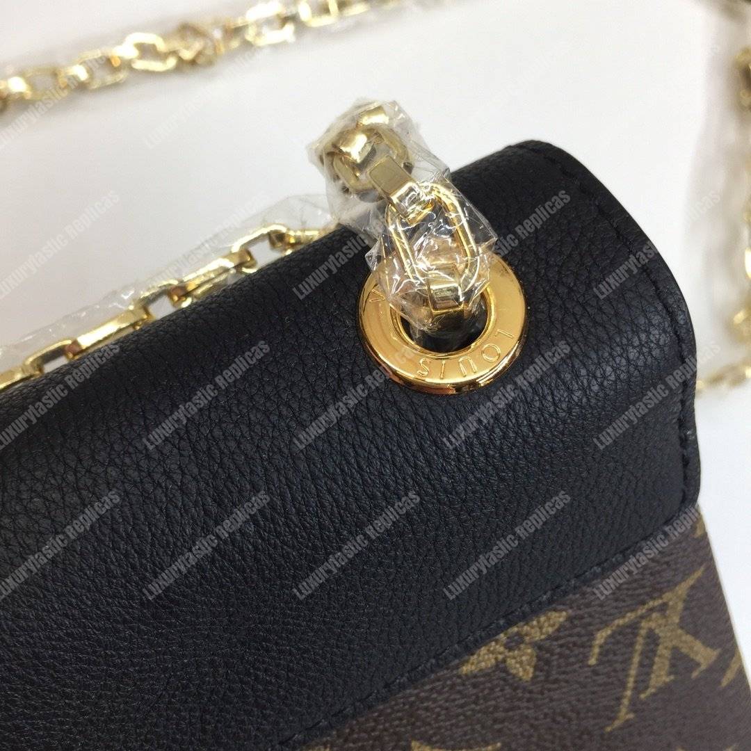 LV Pallas Chain Bag Monogram Noir