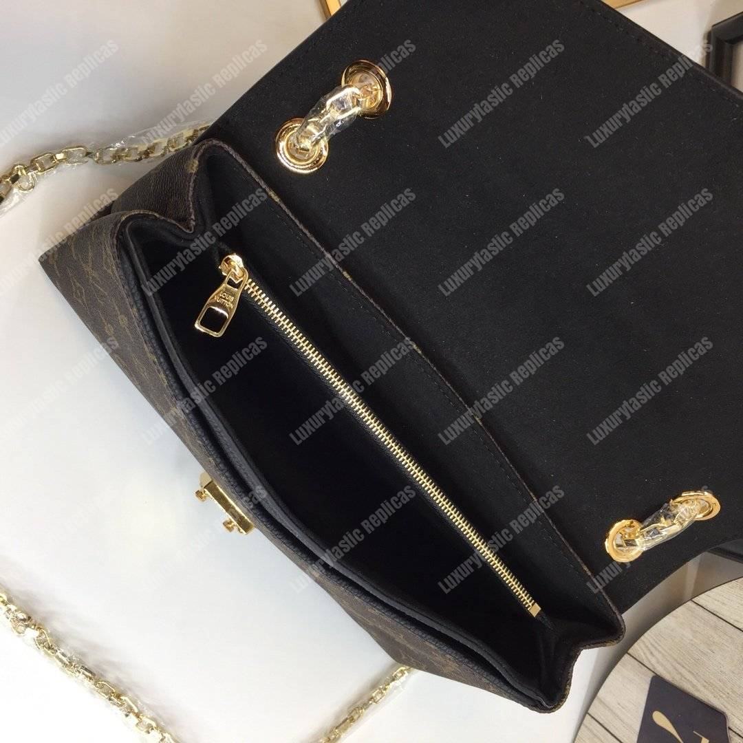 LV Pallas Chain Bag Monogram Noir