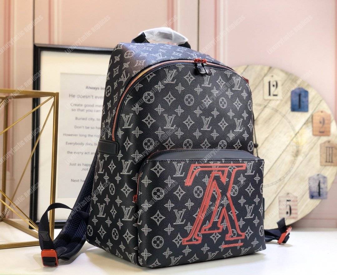 LV Discovery Backpack PM Monogram Upside Down Canvas