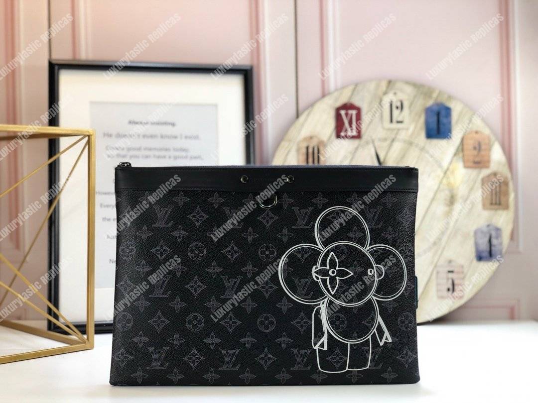 LV Pochette Apollo Monogram Eclipse Canvas Vivienne