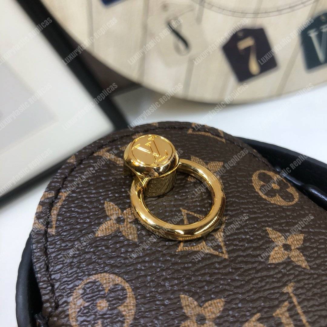 LV Epi Leather Monogram Canvas Glasses Case Bag