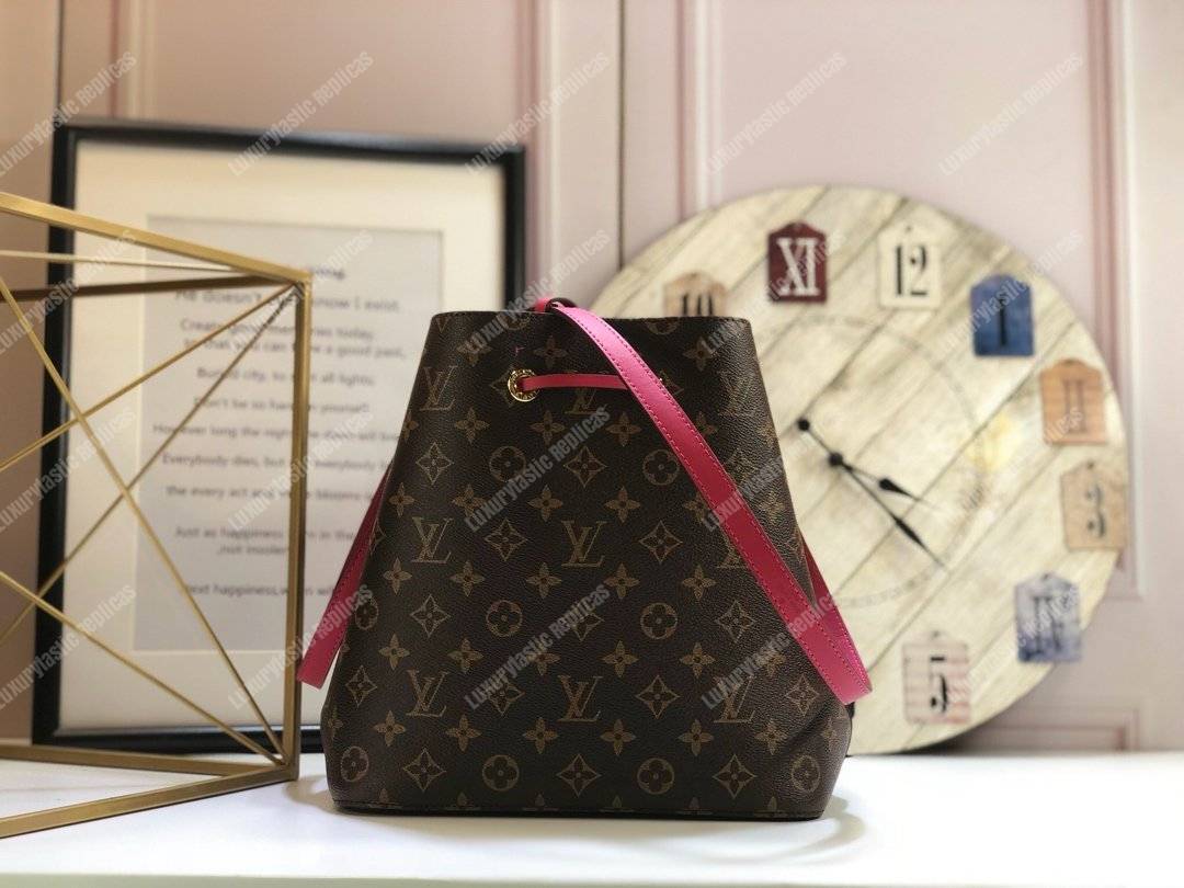 LV NéoNoé Bag Monogram Fuchsia