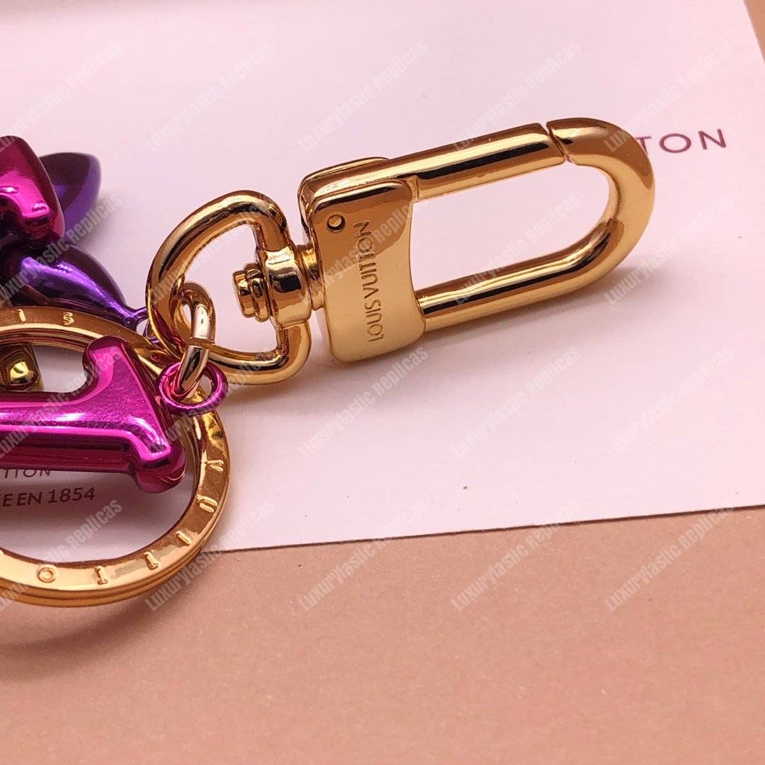 LV New Wave Bag Charm & Key Holder