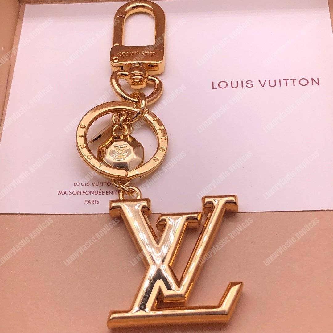LV Facettes Bag Charm & Key Holder