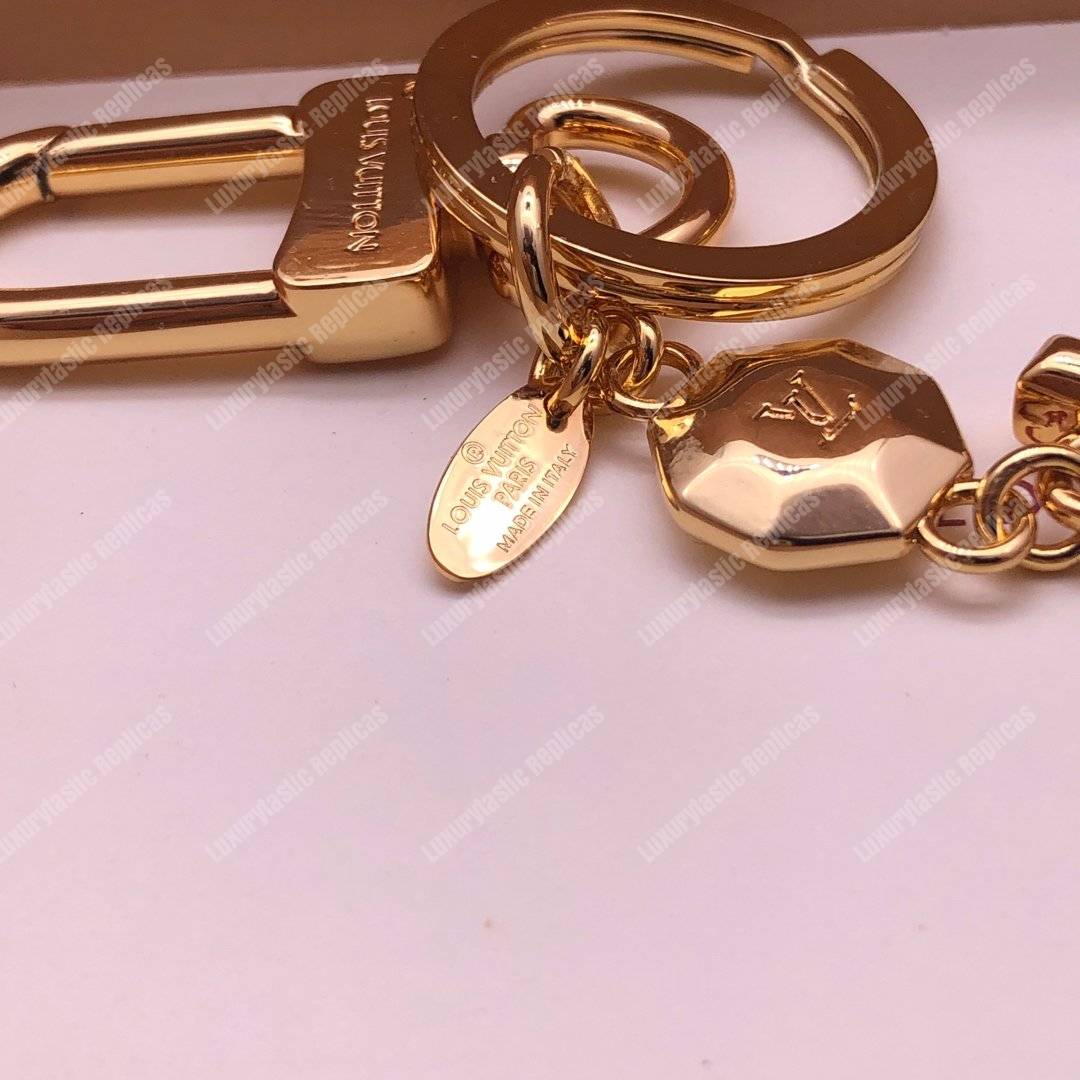 LV Facettes Bag Charm & Key Holder