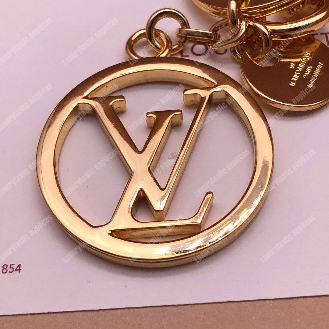 LV Circle Bag Charm & Key Holder