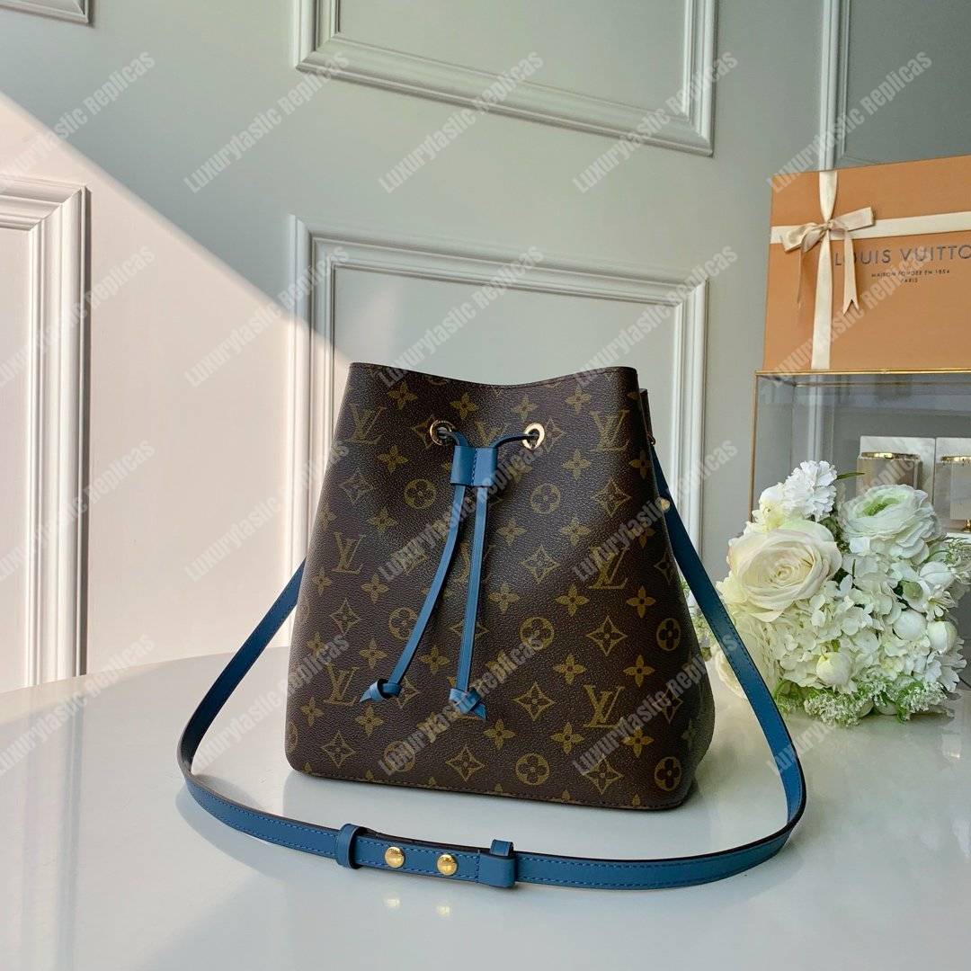 LV NéoNoé Bag Monogram Bleu Jean