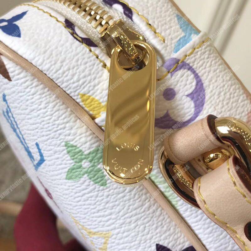 LV Rift Shoulder Bag Multicolor Rift Monogram White