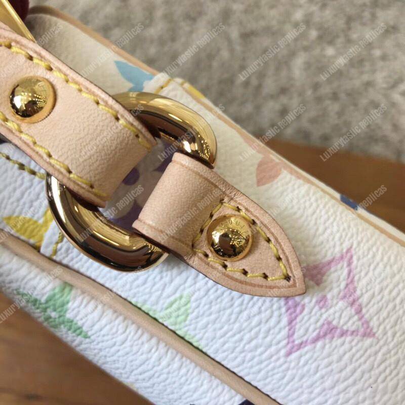 LV Rift Shoulder Bag Multicolor Rift Monogram White