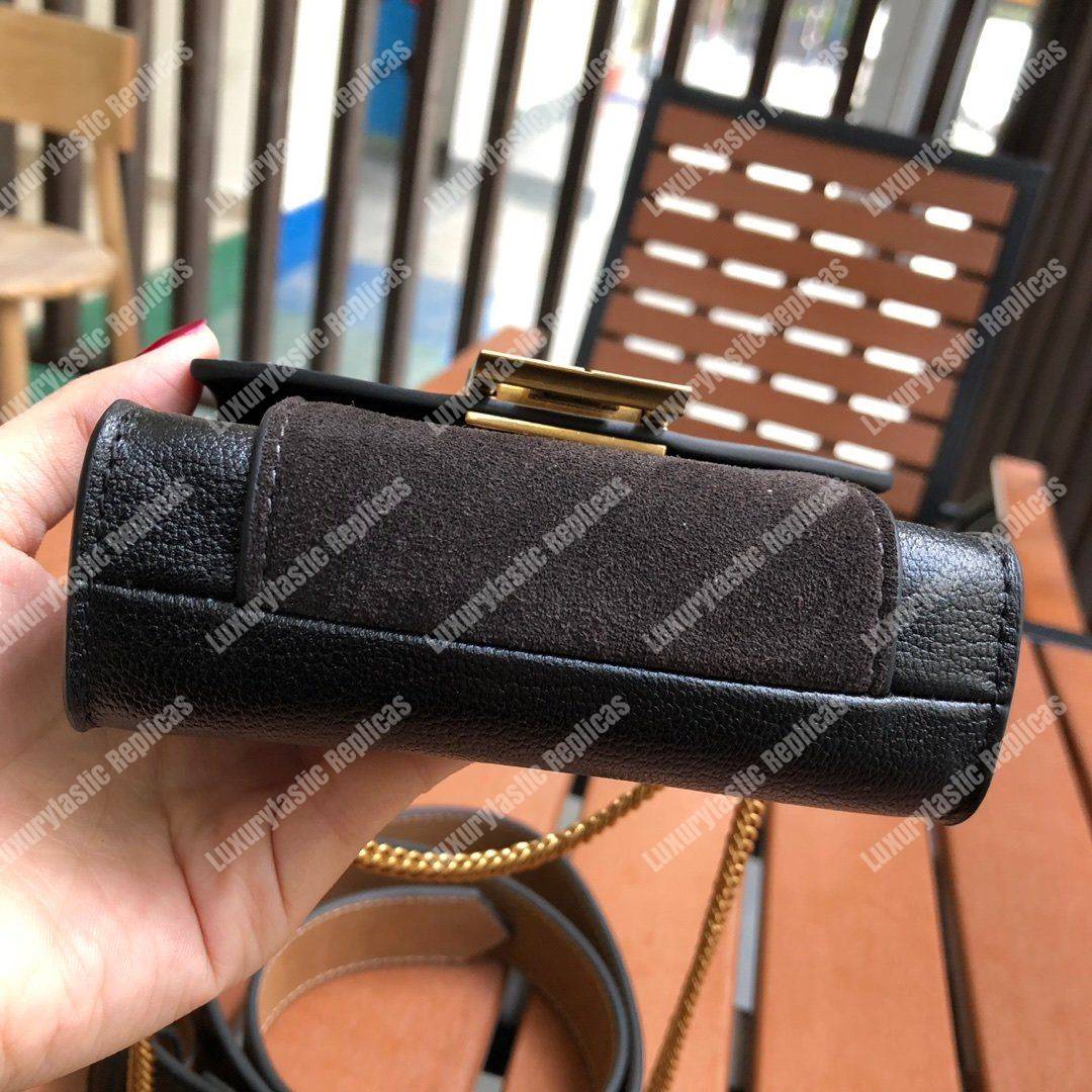 Givenchy GV3 Nano Leather Belt Bag Black
