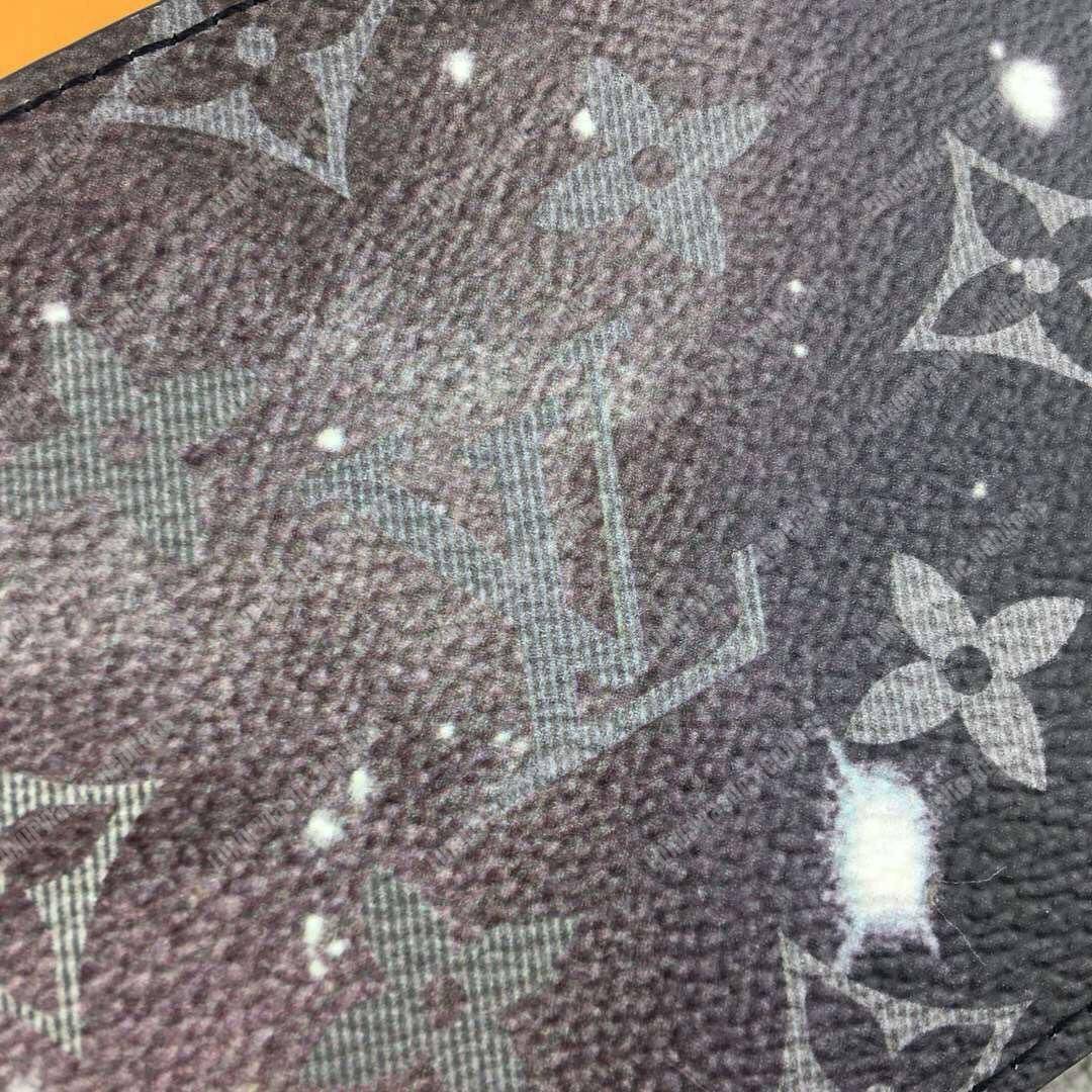 LV Spring-Summer 2019 Multiple Wallet Monogram Galaxy Canvas