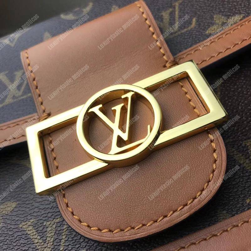 LV Mini Dauphine Monogram Reverse Canvas