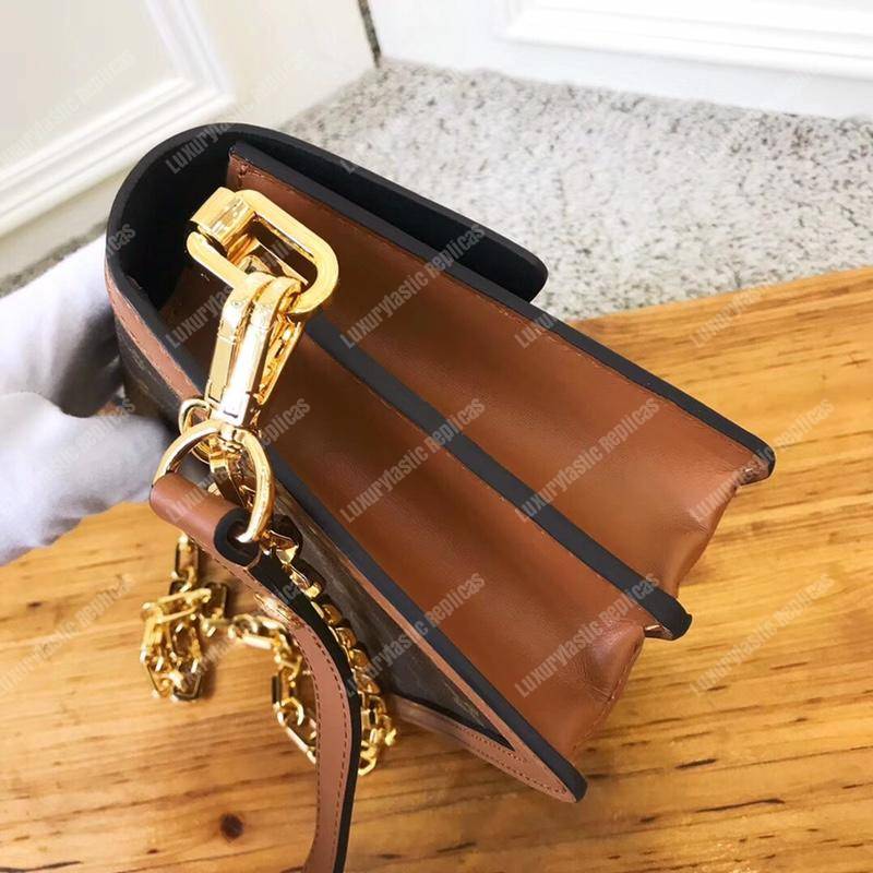 LV Mini Dauphine Monogram Reverse Canvas