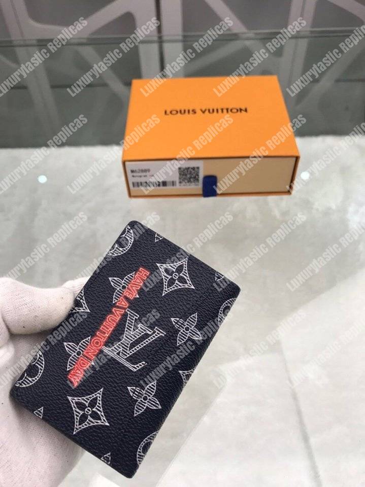 LV Pocket Organizer Monogram Upside Down Canvas
