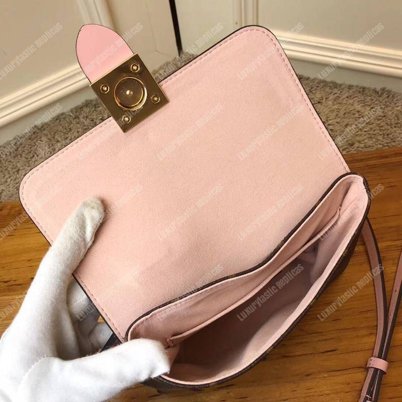 LV Locky BB Monogram Canvas Rose Poudre