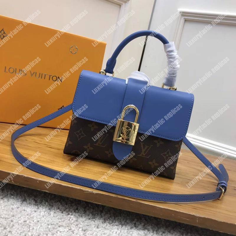 LV Locky BB Monogram Canvas Blue Jean