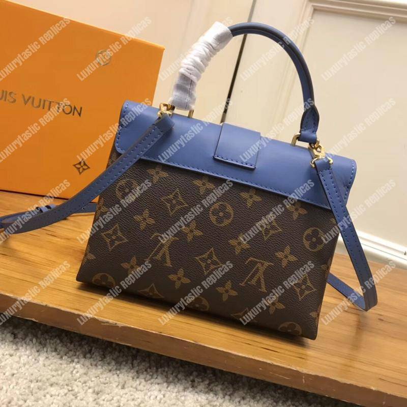 LV Locky BB Monogram Canvas Blue Jean