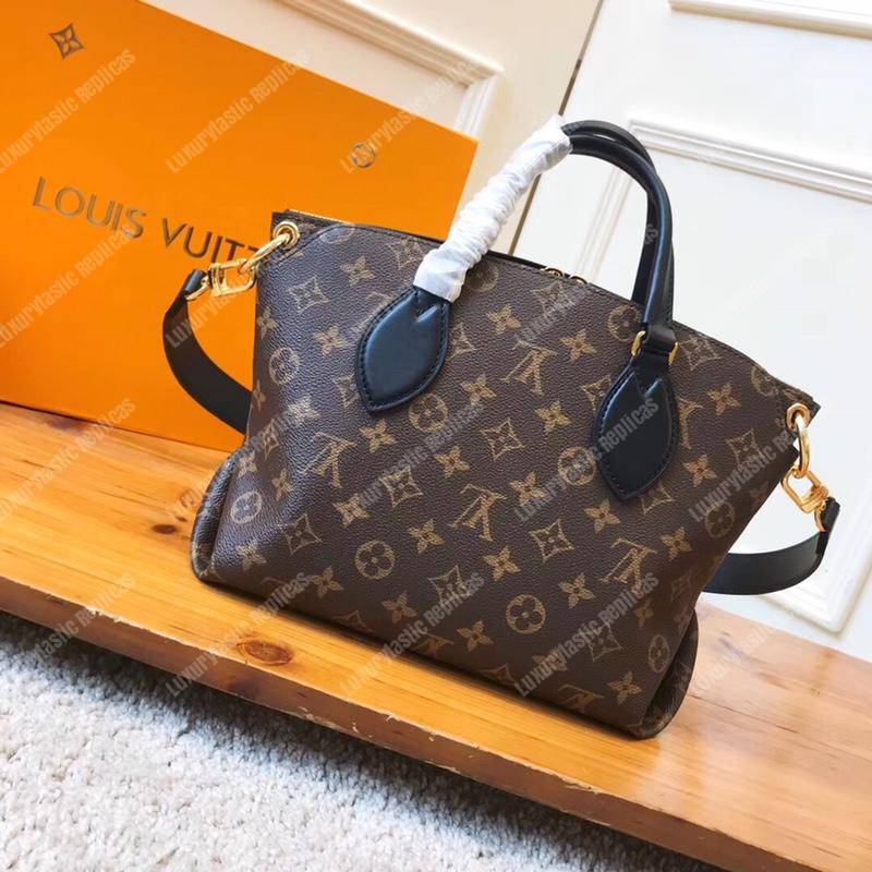 LV Flower Zipped Tote Pm Monogram canvas Noir
