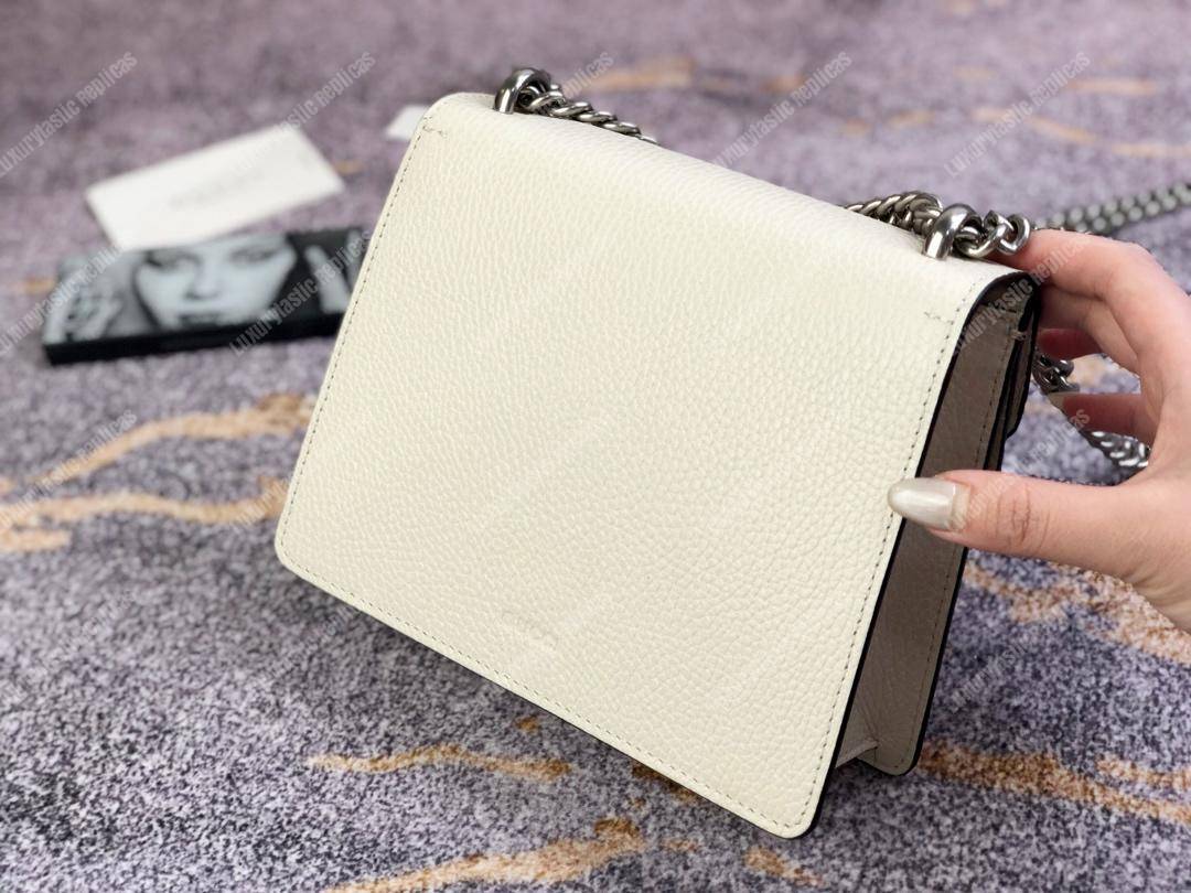 G*u*i dionysus leather mini bag white