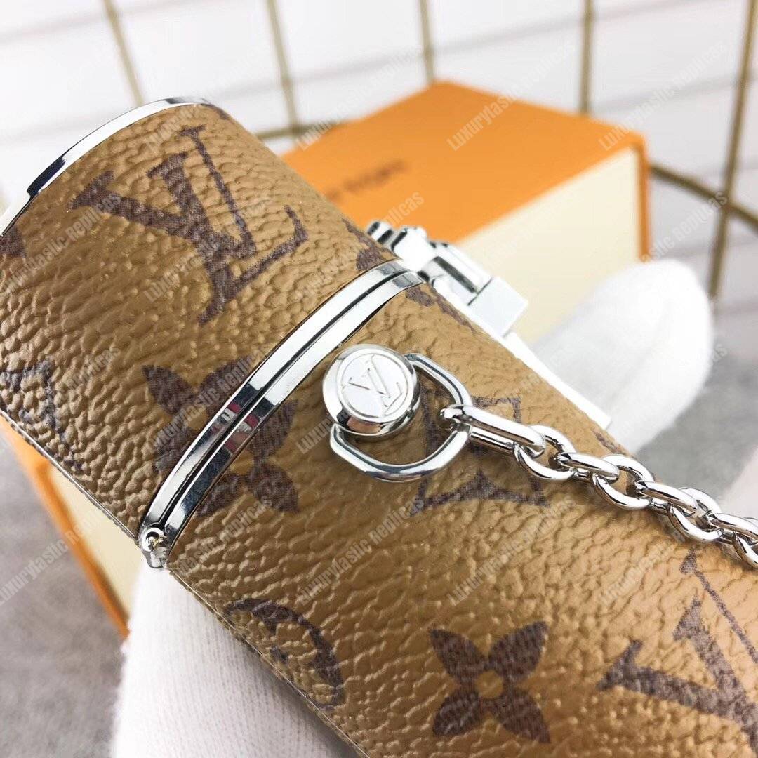 LV Lipstick Case Monogram Reverse Canvas